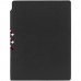 Ежедневник Flexpen Black, недатированный, черный с красным