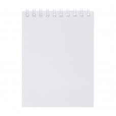 Блокнот Bonn Soft Touch, S, белый