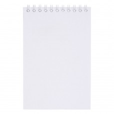 Блокнот Bonn Soft Touch, M, белый