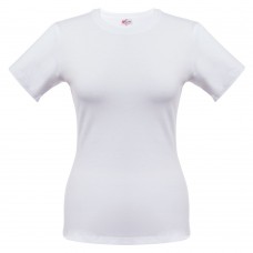 Футболка женская T-bolka Stretch Lady, белая