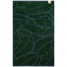 Полотенце In Leaf, большое, синее с зеленым