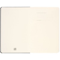 Записная книжка Moleskine Classic Large, в клетку, черная