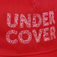 Бейсболка с вышивкой Undercover, красная