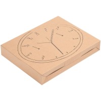 Часы настенные INSERT3 с термометром и гигрометром, черные