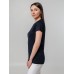 Футболка женская T-bolka Stretch Lady, темно-синяя (navy)