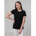 Футболка женская T-bolka Stretch Lady, черная