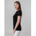 Футболка женская T-bolka Stretch Lady, черная