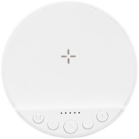 Bluetooth-колонка с беспроводной зарядкой relaxTime, белая