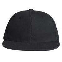 Бейсболка Unit Snapback с прямым козырьком, черная
