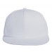 Бейсболка Unit Snapback с прямым козырьком, белая