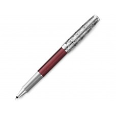 Ручка-роллер Parker Sonnet Premium Refresh RED CT, стержень: F, цвет чернил: black, в подарочной упаковке