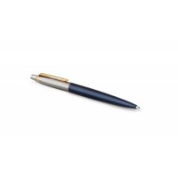 Шариковая ручка Parker Jotter SE 135 Lacquer Blue St.Steel GT, стержень: M, цвет чернил : blue, в подарочной упаковке
