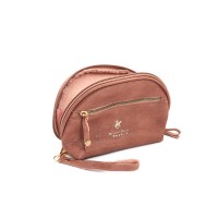 Косметичка женская Beverly Hills Polo Club, терракотовый/желтое золото