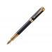 Перьевая ручка Parker Duofold Prestige Centennial, Blue Chevron GT Foutain Pen Medium, перо:M , цвет чернил: black, в подарочной упаковке.