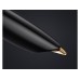 Перьевая ручка Parker 51 DELUXE BLACK GT, перо: F, цвет чернил: black, в подарочной упаковке.
