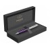 Шариковая ручка Parker Sonnet Essentials Violet SB Steel CT, цвет чернил black, перо: M, в подарочной упаковке.