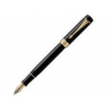 Перьевая ручка Parker Duofold Classic Centennial, Black GT, перо: F