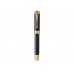 Перьевая ручка Parker Duofold Prestige Centennial, Blue Chevron GT Foutain Pen Fine, перо: F, цвет чернил: black, в подарочной упаковке.