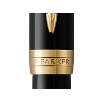 Перьевая ручка Parker Duofold Classic Centennial, Black GT, перо: F