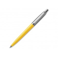Шариковая ручка Parker Jotter Originals Yellow Chrome CT, стержень: M blue в подарочной упаковке
