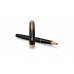 Ручка роллер Parker Sonnet  Matte Black GT, стержень: F, цвет чернил: black, в подарочной упаковке