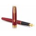 Перьевая ручка Parker Sonnet Red GT Intense, перо: F, цвет чернил: black, в подарочной упаковке