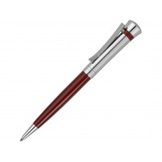 Ручка шариковая Nina Ricci модель Legende Burgundy, красный/серебристый
