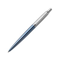 Ручка шариковая Parker Jotter Core Waterloo Blue CT, голубой