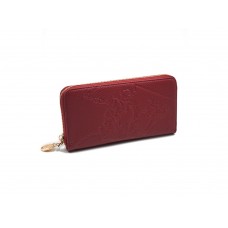Кошелек женский Beverly Hills Polo Club, красный/желтое золото