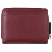 Кошелёк женский BUGATTI Lady Top, на молнии, красный, натуральная воловья кожа, 12х2,5х9 см