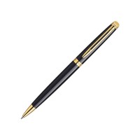 Ручка шариковая Waterman Hemisphere Mars Black GT M, черный/золотистый