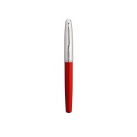 Перьевая ручка Embleme RED CT перо тонко (F) в подарочной коробке