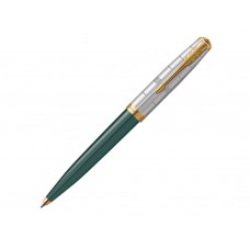 Шариковая ручка Parker 51 Premium Forest Green GT стержень: M, цвет чернил: black, в подарочной упаковке.