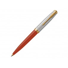 Шариковая ручка Parker 51 Premium Red GT стержень: M, цвет чернил: black, в подарочной упаковке.