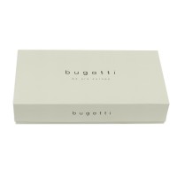 Кошелёк женский BUGATTI Sina, голубой, воловья кожа/полиэстер, 13,7х3х9,5 см