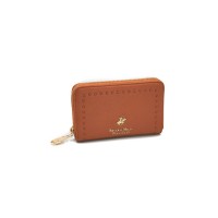 Кошелек женский Beverly Hills Polo Club, коричневый/желтое золото