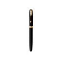 Ручка перьевая Parker Sonnet Core Black Lacquer GT, черный/золотистый