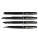 Ручка-роллер Waterman Expert Black F BLK в подарочной упаковке