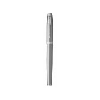 Ручка-роллер Parker IM Stainless Steel CT, стержень: F, цвет чернил: black, в подарочной упаковке