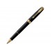 Ручка роллер Parker Sonnet  Matte Black GT, стержень: F, цвет чернил: black, в подарочной упаковке