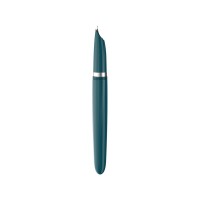 Перьевая ручка Parker 51 CORE TEAL BLUE CT, перо: F, цвет чернил: black, в подарочной упаковке.
