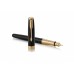 Ручка перьевая Parker Sonnet Core Black Lacquer GT, черный/золотистый