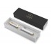Перьевая ручка Parker IM Premium F318  Pearl GT,перо: F, цвет чернил: blue, в подарочной упаковке.