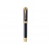 Перьевая ручка Parker Duofold Prestige Centennial, Blue Chevron GT Foutain Pen Medium, перо:M , цвет чернил: black, в подарочной упаковке.