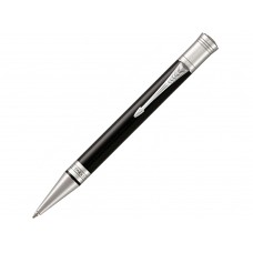 Шариковая ручка Parker Duofold Classic International Black CT, стержень: M, цвет чернил: black, в подарочной упаковке.