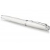 Перьевая ручка Parker IM Metal White CT, перо: F , цвет чернил: blue, в подарочной упаковке.