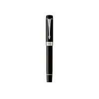 Перьевая ручка Parker Duofold Classic Black CT Centennial Fountain Pen, перо: F, цвет чернил: black, в подарочной упаковке.