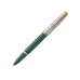Перьевая ручка Parker 51 Premium Forest Green GT, перо: F чернила: Black, Blue, в подарочной упаковке.