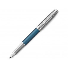 Ручка-роллер Parker Sonnet Premium Refresh BLUE CT, стержень: F, цвет чернил: black, в подарочной упаковке