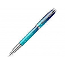 Перьевая ручка Parker IM Royal SE The Last Frontier Deep Sea CT, перо: F, цвет чернил: blue, в подарочной упаковке.